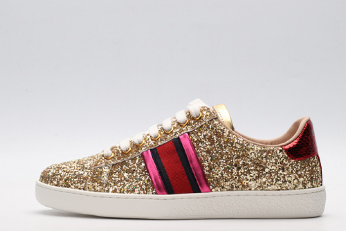 gi ace embroidered low-top sneaker