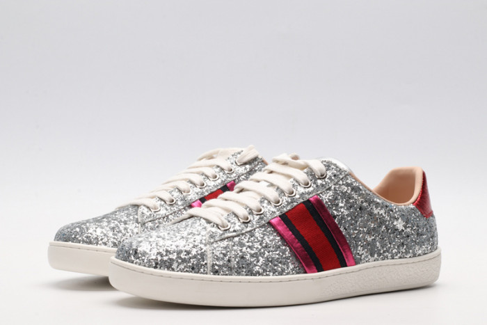 gi ace embroidered low-top sneaker