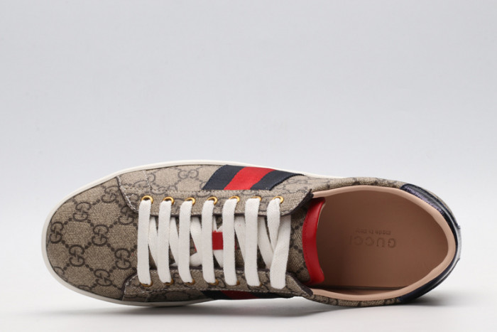 gi ace embroidered low-top sneaker