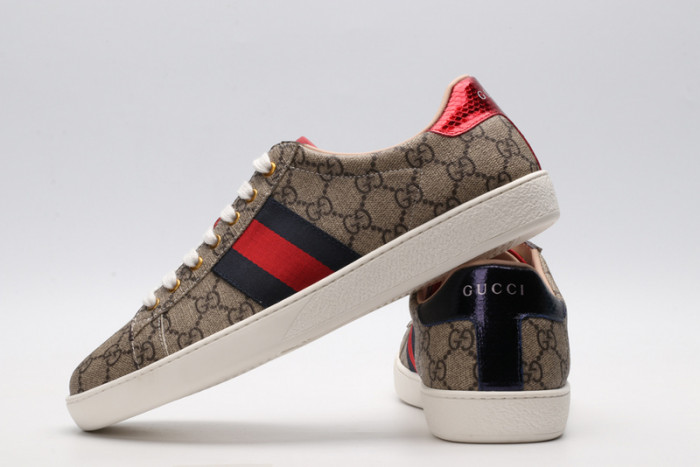 gi ace embroidered low-top sneaker