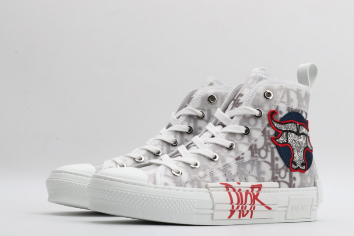 dr b23 high-top sneakers