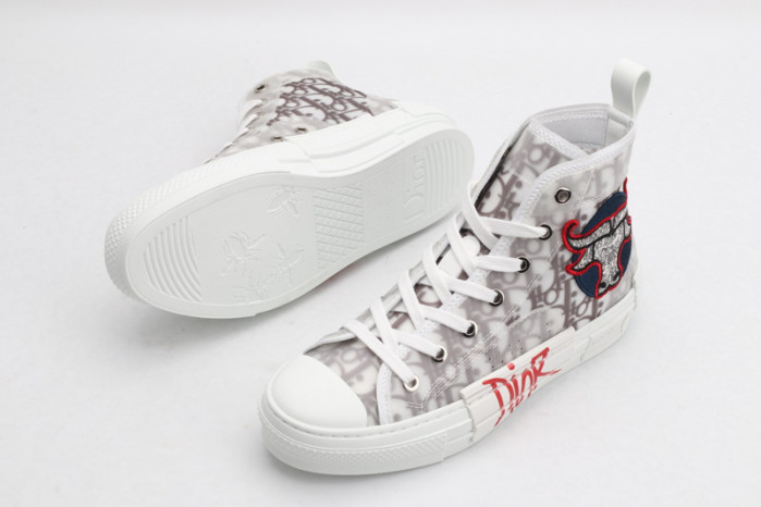 dr b23 high-top sneakers