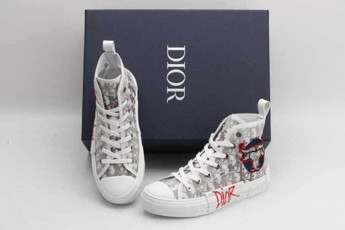 dr b23 high-top sneakers