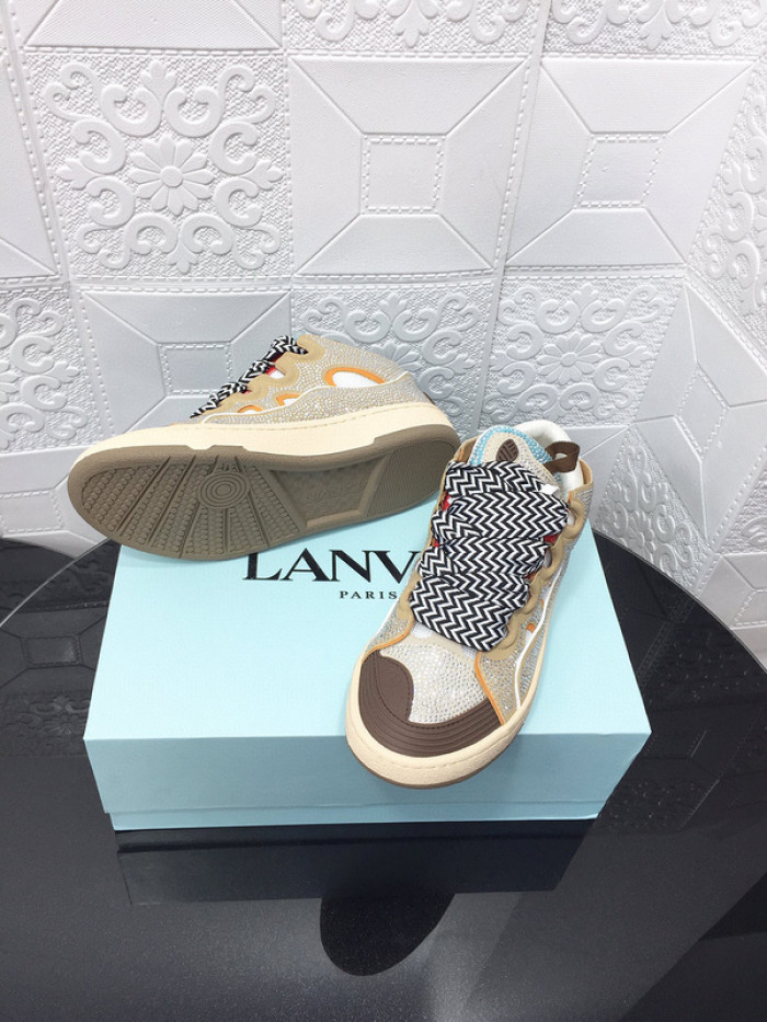 lanvin curb sneaker