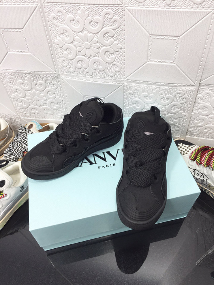 lanvin curb sneaker