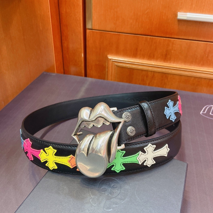 CHR0M HEART BELT 3.8 CM