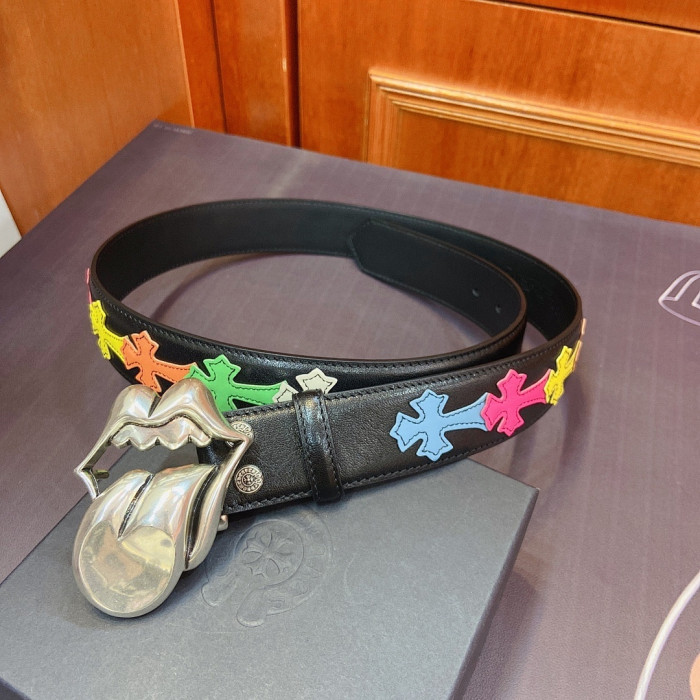 CHR0M HEART BELT 3.8 CM