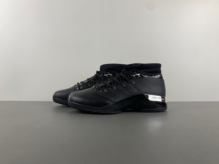 air jordan 17 og low black Ch*0me 303891-004