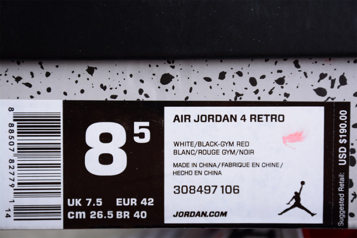 air jordan 4 retro alternate 89 308497-106