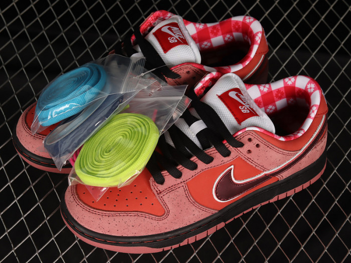 nike sb dunk low concepts red lobster 313170-661