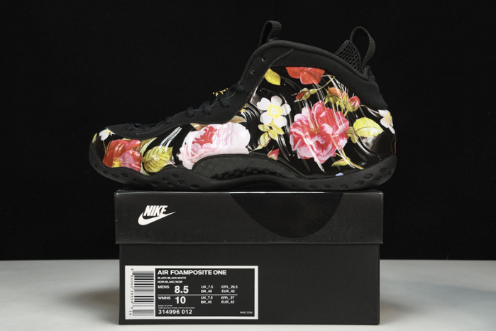 air foamposite one floral - 314996-012