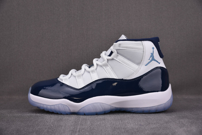 air jordan 11 retro "win like ''82" university blue mens 378037-123