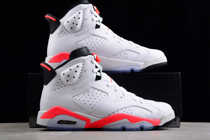 jordan 6 retro infrared white 384664-123