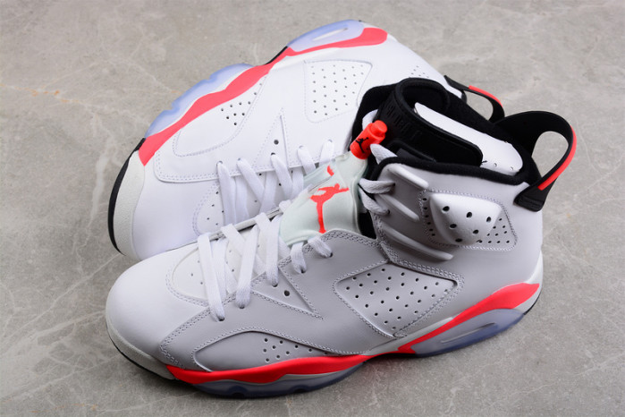jordan 6 retro infrared white 384664-123