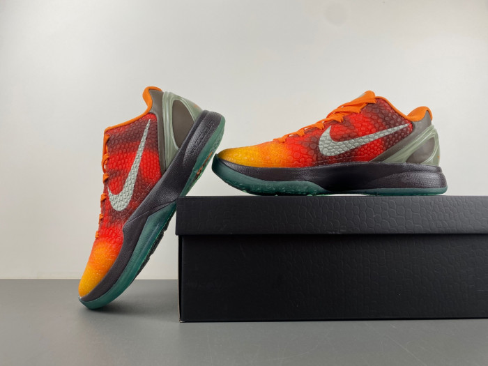 NIKE KOBE 6 ASG ORANGE COUNTY SUNSET 448693-800