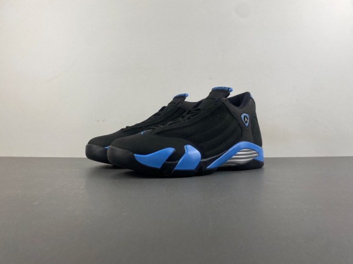 Jordan 14 "Black/University Blue" 487471-002