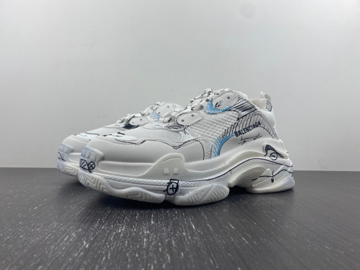 bl triple s trainers sneakers 536737 w3srb 9014