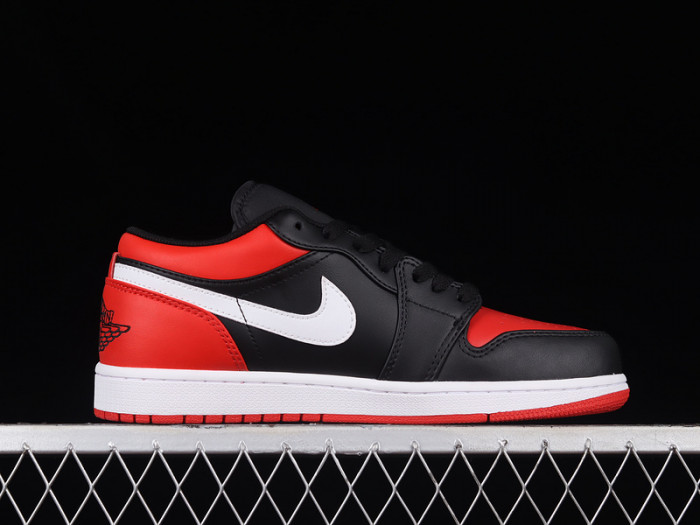 air jordan 1 low bred toe 553558-066