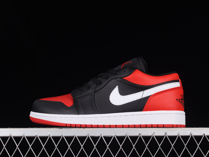 air jordan 1 low bred toe 553558-066