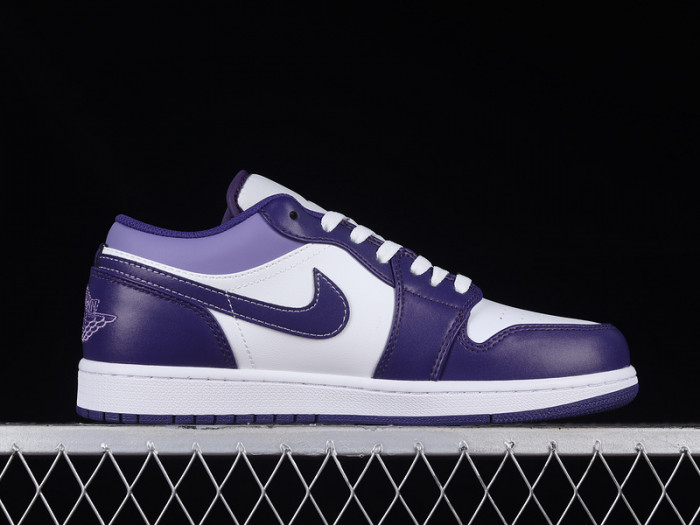 air jordan 1 low "purple" 553558-515