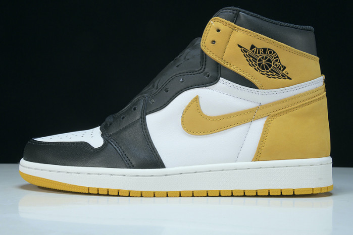 air jordan 1 retro high yellow ochre 555088-109