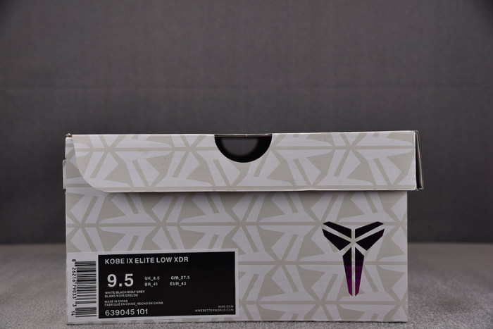 NIKE KOBE 9 ELITE LOW BEETHOVEN 639045-101