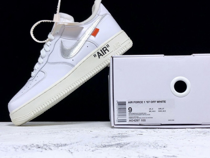 ofw nike air force 1 low complexcon white - ao4297-100