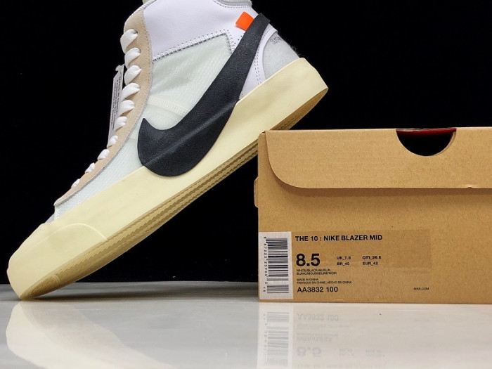 ofw x nike blazer mid the ten 10 virgil abloh - aa3832-100