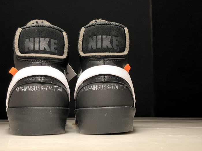 ofw nike blazer black - aa3832-001