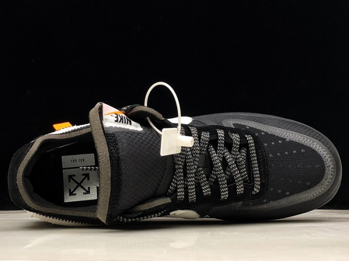 ofw nike air force 1 black - ao4606-001