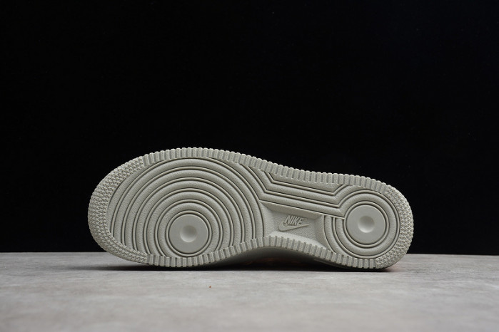 nike wmns sf force 1 “orange quartz” grey womens - aa3966-800