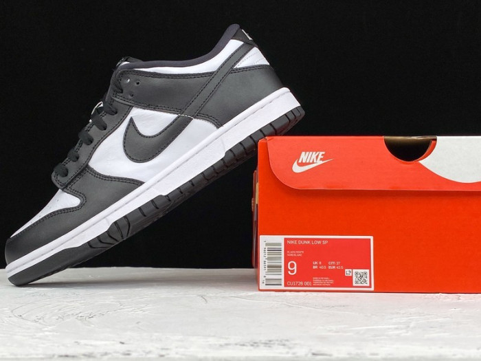 nike dunk low sp black white for sale cu1726-001