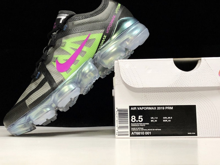 nike air vapormax 2019 prm grey green at6810-001