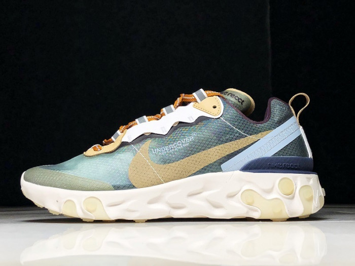nike react element 87 undercover green mist bq2718-300