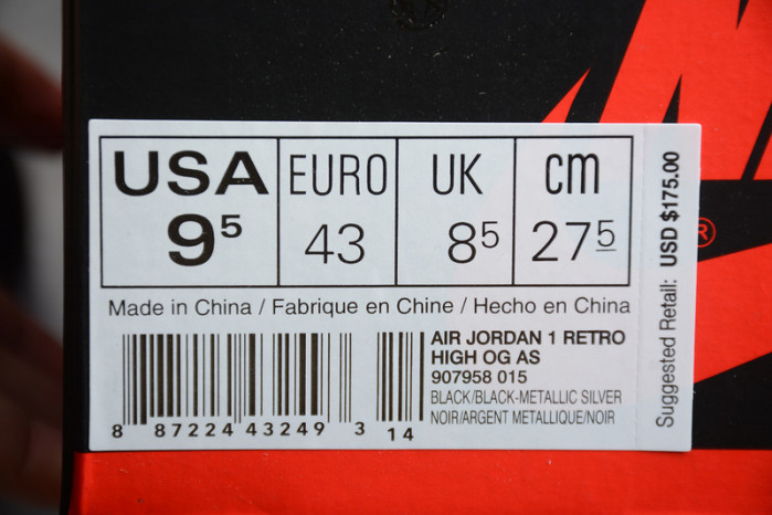 jordan 1 retro all star 2017 "chameleon" - 907958-015