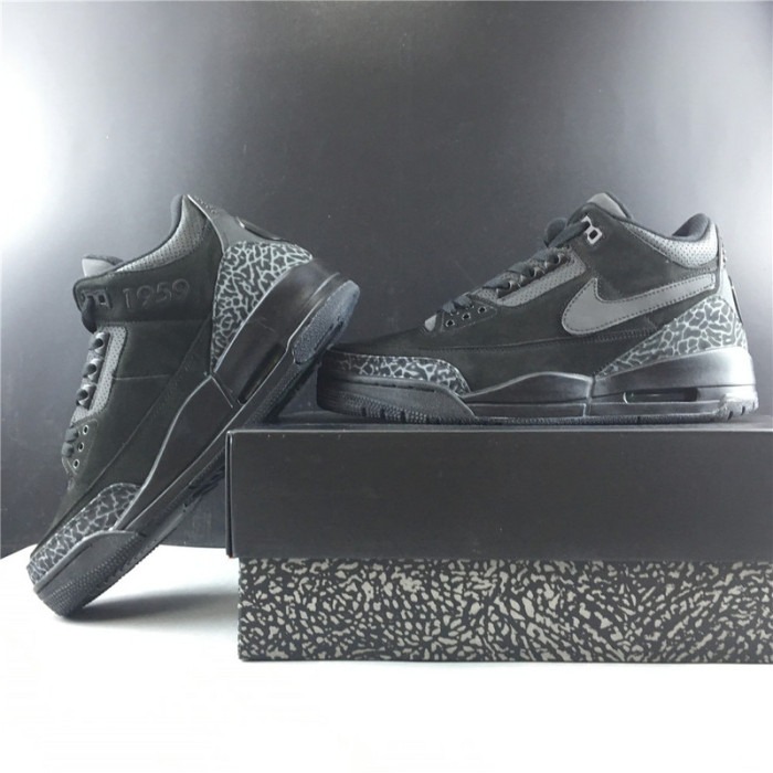 AIR JORDAN 3 RETRO BLACK/DARK -GREY AJ3-902027