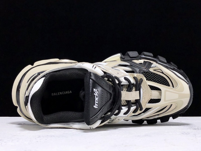 bl track trainers sneaker beige black h903p069