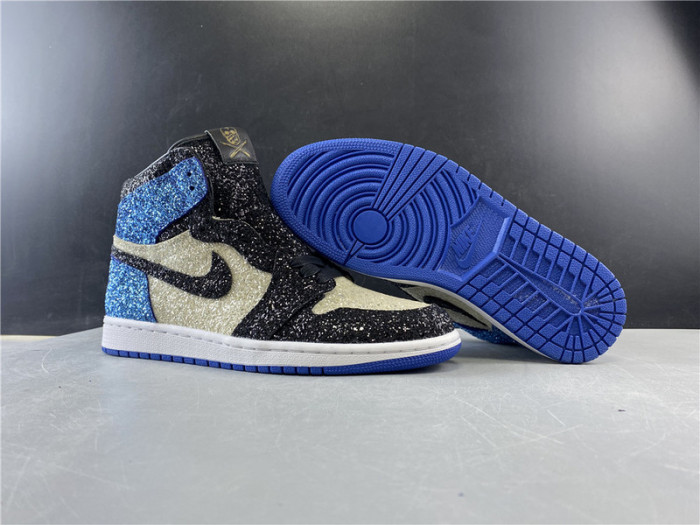 FRAGMENT DESIGN X NIKE AIR JORDAN 1 “GLITTER” CK5566-400
