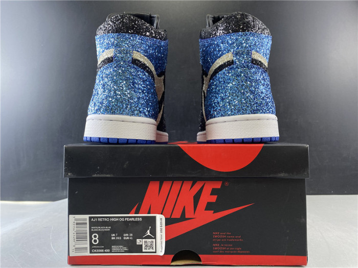 FRAGMENT DESIGN X NIKE AIR JORDAN 1 “GLITTER” CK5566-400