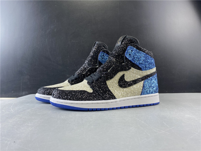 FRAGMENT DESIGN X NIKE AIR JORDAN 1 “GLITTER” CK5566-400