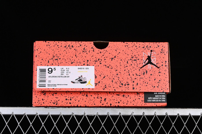 air jordan 5 low neymar grey/black/blue 846316-025