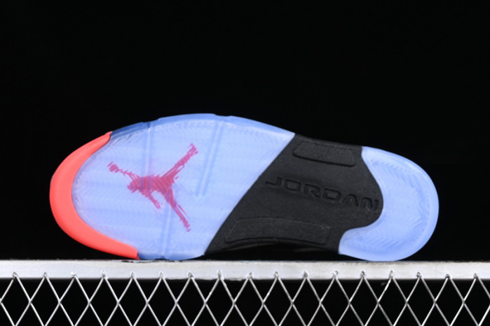 air jordan 5 low neymar grey/black/blue 846316-025