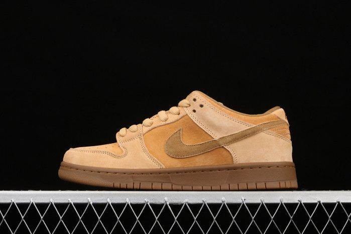 nike sb dunk low wheat - 883232-700