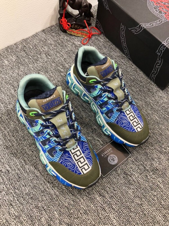 vse chain reaction blue sneaker