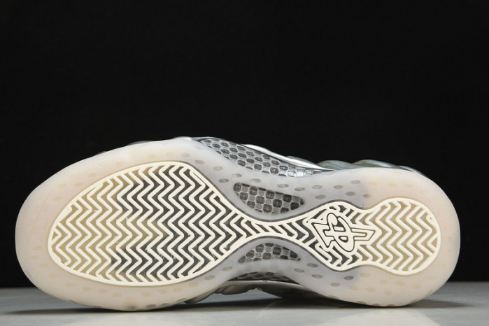 nike air foamposite one Ch*0me white aa3963-100
