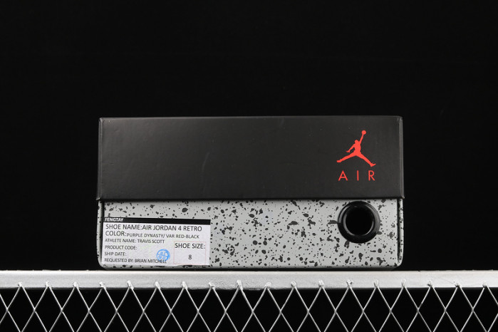 air jordan 4 retro travis scott purple aj4-766302
