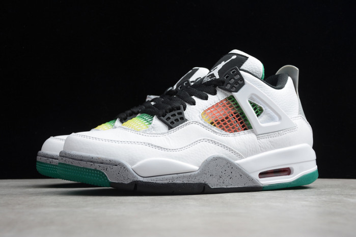 jordan 4 retro lucid green rasta (w) - aq9129-100