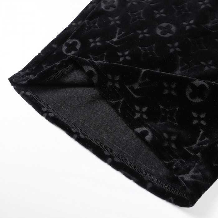 baskick shorts (velvet)