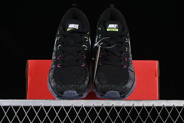 Nike Flyknit Air Max Black Multi-Color Men