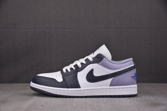Air Jordan 1 Low ''White Purple'' 553558-145